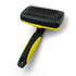 Self-Cleaning Grooming Brush for Dogs and Cats, Retractable Bristles for Easy Hair and Fur Removal - 7.5" Size...