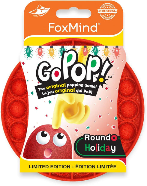 FoxMind Go Pop Roundo Holiday Limited Edition Red...