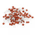 PATIKIL 0.033nf 50V Ceramic Disc Capacitor, 100 Pcs Ceramic Chip Capacitor Assortment Kit for Power Circuits Industrial Equipment,Brown Red...