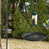 12.8" Platform Bird Feeder,Large Hanging Tray Squirrel Feeder,Wild Bird Seed Catcher Tray,Bird Viewing,for Attracting Birds Outdoors,Yard Garden,B...