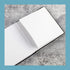 Ricco Bello 5.5 x 5.5 inch Small Square Sketchbook for Drawing - 180 GSM Thick Paper, Faux Leather Hardcover, for Use with Pen, Pencil, Water Base...