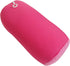 Microbead Bolster Tube Travel Pillow - Compact Neck Roll Pillow for Airplane, Car, or Home - Soft Lumbar Support Pillow - Pink...