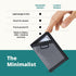 Flowfold RFID-Blocking Wallet Card Holder Wallet Recycled Material Minimalist Wallet - Durable Slim Front Pocket Wallets Made in USA...