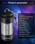 Mudder 12 Pieces Mini Keychain Light Bulk Pocket Tiny Flashlight Handheld Black Light led USB Rechargeable Waterproof Small Flashlights for Emerge...