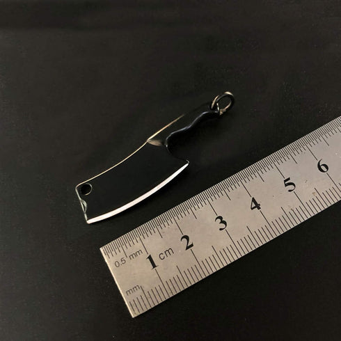 Mini Chef Pocket Knife, Tiny Thumb Multitool Knife (Black)...
