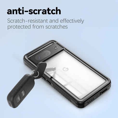 Hllhunkhe for Google Pixel 8 Case, Pixel 8 Waterproof Case with Built-in Screen Protector, Rugged Full Body Underwater Dustproof Shockproof Drop P...