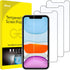 JETech Screen Protector for iPhone 11 and iPhone XR, 6.1-Inch, Tempered Glass Film, 3-Pack...