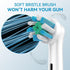 Electric Toothbrush Replacement 4 Pack Professional Toothbrush Heads Refills for Family Gum Care, Twisted & Angled Bristles for Deeper Plaque Remo...