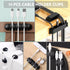 ELII 302PCS Cable Management Kit 4 Cable Sleeve,45Cable Clips,11Cable Holders,20+2Roll Cable Organizer Straps and 200 Fastening Cable Ties,20 Cabl...