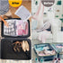 8x10 Inch Frosted Zipper Poly Bags for Clothing, 50Pcs Plastic Packaging Bags for Small Businesses orTravel Storage, Clear Apparel Bag for Hoodies...
