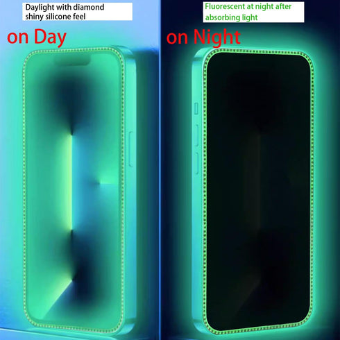 2PCS Glitter Screen Protector suit for iPhone 13/iPhone 13 Pro/iPhone 14,Diamond Bling Shiny Shine on Night Sparkling Tempered Glass Suit foriPhon...