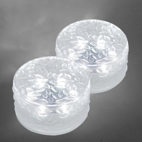 Solar Brick Lights-Outdoor Solar Lights for Yard-Solar Brick Landscape Path Light 2 Pack LED Light Brick Garden Decor for Pathway Patio Walkway Ba...