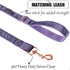 ARING PET Dog Leash, Velvet Dog Leashes Matching Dog Collars, Handmade Strong Purple Velvet Walking Dog Leash for Small Medium Large Dogs...