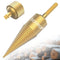 Firewood Log Splitter, Hex Shank Drill Bit Wood Splitters Heavy Duty Screw Wood Splitting Tool for Electric Drills, Split Wood Drill Bits...