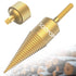 Firewood Log Splitter, Hex Shank Drill Bit Wood Splitters Heavy Duty Screw Wood Splitting Tool for Electric Drills, Split Wood Drill Bits...