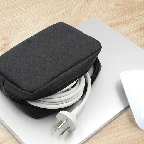 Universal Electronics/Accessories Soft Carrying Case Bag, Durable & Light-weight,Suitable for Out-going, Business, Travel and Cosmetics Kit (Small...