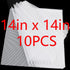 10 Pcs/Sets Silicone Dehydrator Sheets for Food Dehydrator & Freeze Dryer, 14x14 in...