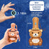 Kids Flashlight Color Bear Projector with 48 Patterns , Include Dinosaurs, Vehicles, Animals, 26 Letter Educational Learning Projector Toys for Gi...