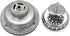 Spin and Seal Kitchen Basket Strainer Solid Stainless Steel Construction Fits 3-1/2"-4" Universal Fit, Removable Spin and Seal Strainer Assembly, ...