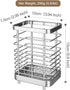 Kitchen Utensil Drying Rack,304 Stainless Steel Chopsticks Spoon Fork Knife Drainer Basket Flatware Storage Drainer, Dish Drainer for Kitchen Coun...