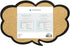 Navaris Cork Board Bulletin Board - Thought Bubble Design 11 x 17 in, includes 5 Pins - Message Noticeboard Memo Shape Display Pinboard...