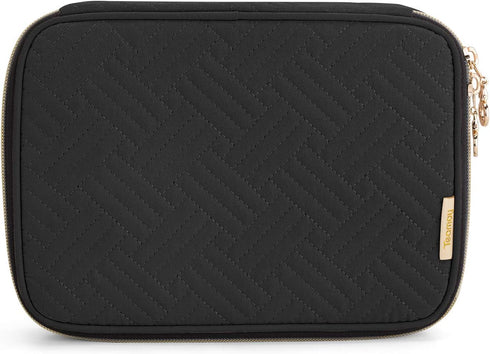 Teamoy Watch Band Storage Case Holds 12 Watch Straps, Travel Organizer Bag Compatible for All Series Apple Watch Bands or Smart Watch Bands, Black...