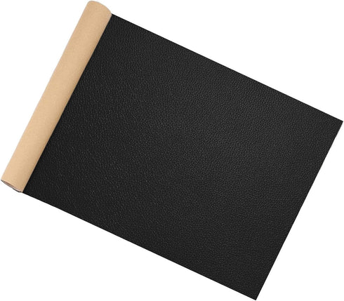 Leather Repair Patch - 60 x 16in Self Adhesive Leather Repair Patch Tape Kit for Furniture, Sofa, Office Chair, Car Seat, Leather Goods(Black)...