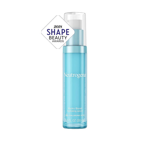 Neutrogena Hydro Boost Hydrating Hyaluronic Acid Serum, Oil-Free and Non-Comedogenic Face Serum Formula for Glowing Complexion, Oil-Free & Non-Com...