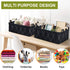 Small Baskets Collapsible Storage Bin Fabric Organizer for Shelves Underwear Socks Bra Towel Toiletry Baby Products Empty Gift Basket Dark GRAY...