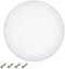 Fielect 8" Speaker Grill Cover White Speaker Grill Mesh Round SubWoofer Grille Car Speaker Grill Cover Guard Protector Replacement...