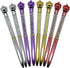 Maydahui 24PCS Crown Ballpoint Pen Retractable Crystal Quicksand Pens Novelty Bling Pen Black Ink for Girls Party School...