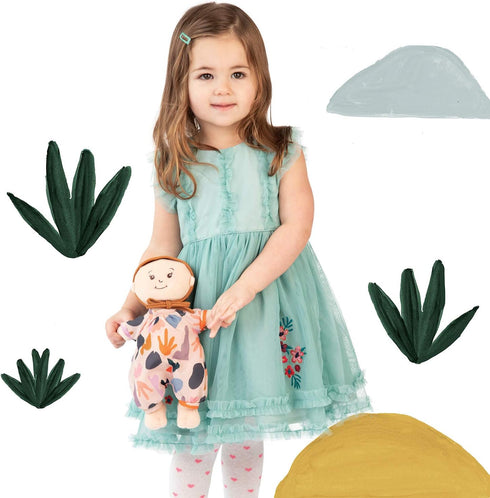 Manhattan Toy Wee Baby Stella Botanical Garden 12" Baby Doll Outfit Set...