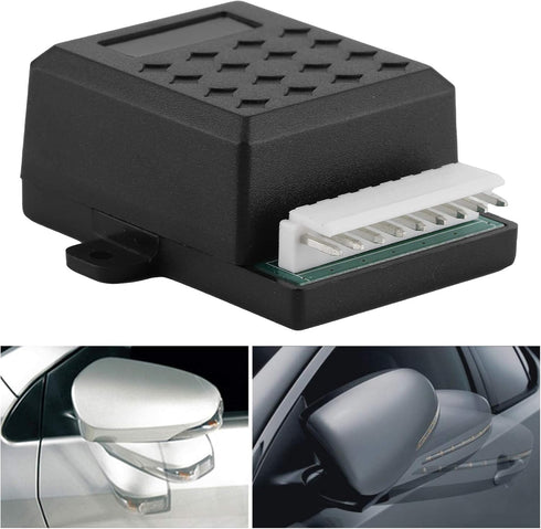 Ymiko Rear View Mirror Folding Module Universal for 12V Car, Side Rearview Mirror Auto Fold Unfold Controller Folding Closer Module...