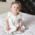 DaysU Baby Sleep Sack 6-12 Months 100% Cotton, Baby Girl Wearable Blanket One-Way Zipper TOG 0.5, Breathable Lightweight Baby Sleeping Bag 2 Pack,...