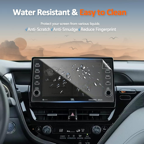 CDEFG 2 Pack Camry Screen Protector for 2021-2024 Toyota Camry Touchscreen Cover for Camry XSE XLE for Toyota Camry 2021 2022 2023 Accessories 9" ...