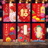 Chinese New Year Red Envelopes, Chinese New Year Year of the Rabbit Red Packet,Red Lucky Money Envelopes Cartoon Rabbit Hong Bao Red Packet for 20...