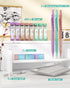Nicpro 0.5mm Mechanical Pencils Set with Case, 3PCS Metal Mechanical Pencil, Pastel Aesthetic Drafting Pencils With 480PCS HB 2B Lead Refills, 3 E...