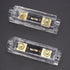 smseace 2Pack 200Amp ANL Fuse Holder with 200 Amp ANL Fuses Fit for 0/2/4/8 AWG Car Audio and Other high Current Applications...