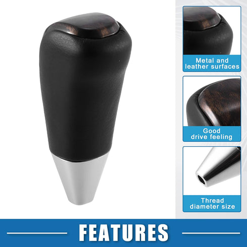 Car Automatic Gear Stick Shift Knob Gear Shift Knob Stick Shifter for Toyota Land Cruiser 2016-2021 4Runner 2003-2021 Tundra 2008-2021 Gold Tone B...