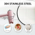 Bathroom Hair Dryer Holder Hair Care Tools Holder Wall Mount Chrome Finished Stainless Steel...