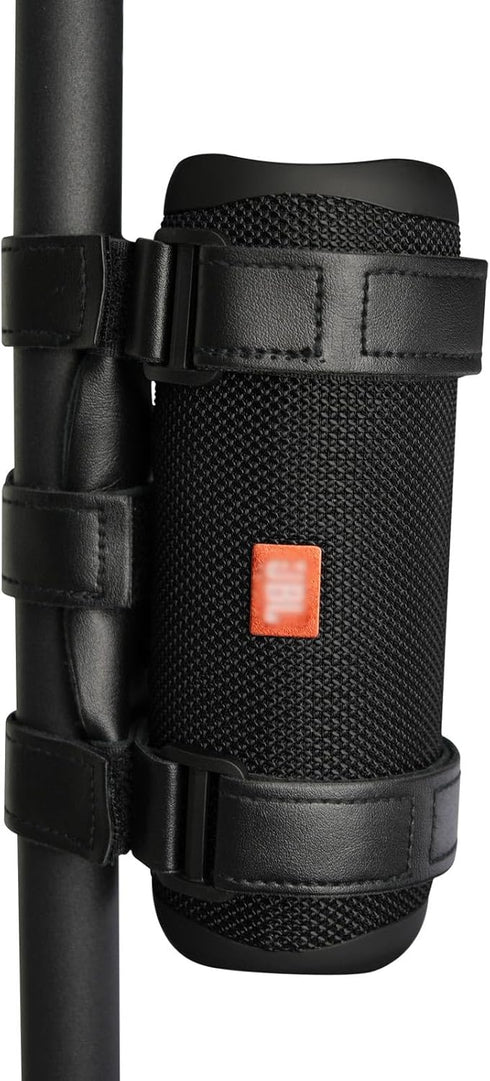 Portable Golf Cart Speaker Mount with Adjustable Strap Fits Most Bluetooth Wireless for Golf Cart Accessories Compatible with Golf Carts Bikes ATV...