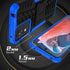 for Moto G Play 2024 Case with 2 Pack Screen Protector,Military Grade Shockproof, Heavy Duty Robust Bumper Cover with Kickstand for Motorola G Pla...