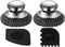 Onewly 2Pack Steel Wool Scrubber with 2 Scraper, Stainless Steel Scrubber with Stainless Steel Handle, for Cleaning Dishes, Cast Iron, Stock Pots,...