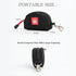 Rough Enough Small Coin Purse Pouch for Women Men Card Holder Wallet Waterproof Cordura Material with Zipper and Clip On Buckle Black...