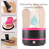 Electric Makeup Brush Cleaner Machine, Quick Cleaning Make Up Brush Washing Tool, Fast Spin and Clean in Seconds - Black & Pink...