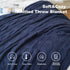 Battilo Navy Cable Knit Throw Blankets for Couch, Super Soft Warm Cozy Decorative Knitted Throw Blanket for Bed, Sofa, Chair 50"x60"...