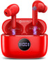 Wireless Earbuds Bluetooth 5.3 Headphones in-Ear MIC Earphones Hi-Fi Stereo 40H Playback USB-C LED Power Display Charging Case IPX7 Waterproof Blu...