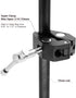 Super Clamp Camera Clamp w/ 1/4"-20 and 3/8"-16 Thread for Cameras, Lights, Umbrellas, Hooks, Shelves, Plate Glass, Cross Bars,Photo Accessories a...