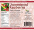 Unsweetened Dried Raspberries | USA Grown | No Added Sugar/Additives | 3oz | Woman-Owned Small Business...