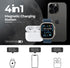4 in 1 Wireless Charging Station for iPad, iPhone, Apple Watch & AirPods - Wireless Charger for iPhone Series 15/14/13/12/11 - Apple iWatch Series...